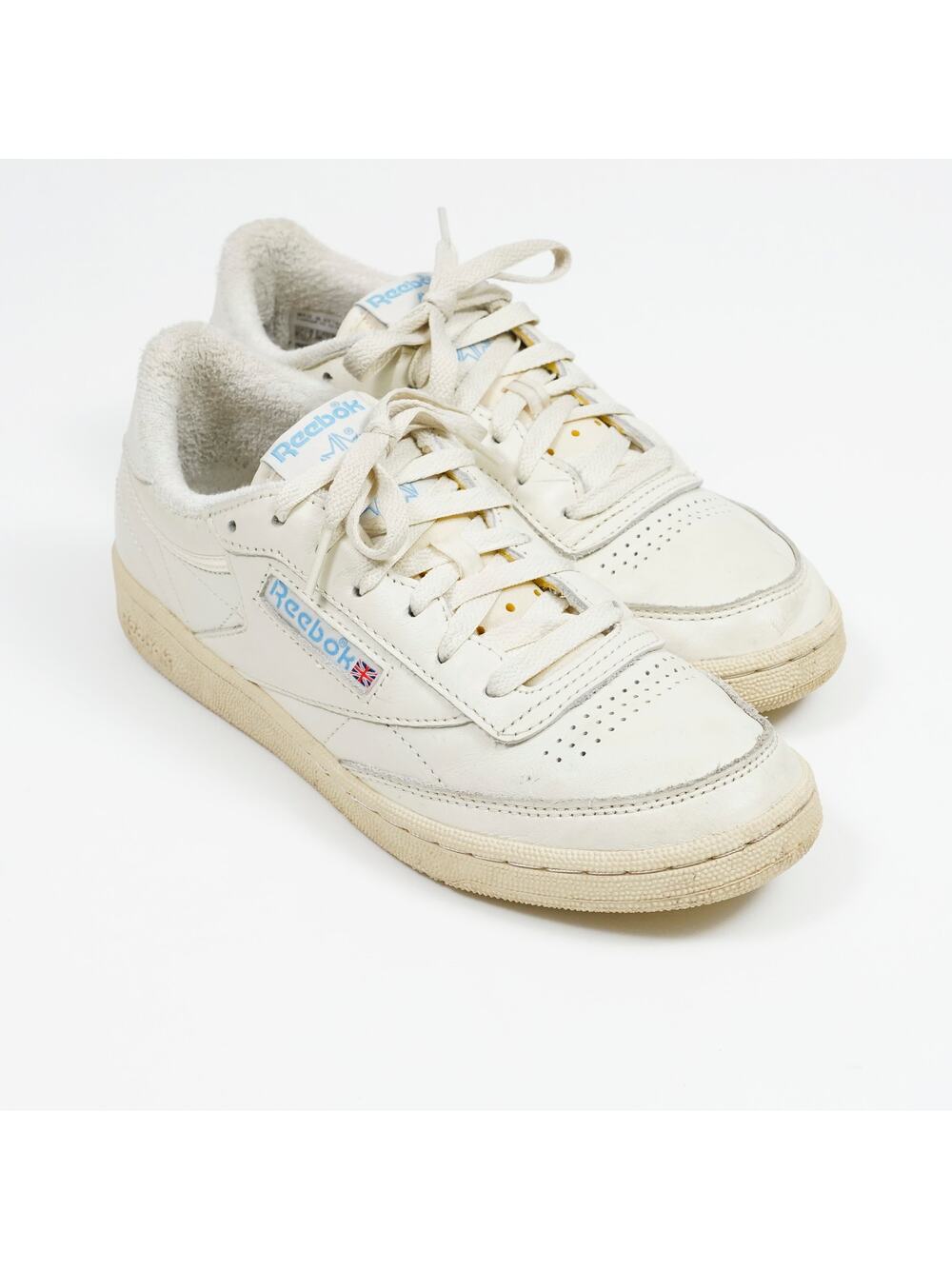 Reebok Club C 85 Vintage White Leather Sneakers Women’s US 9.5 EU 40.5